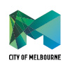 Graphic logo for the City of Melbourne.